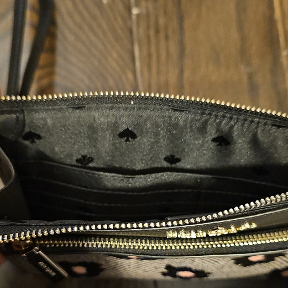 Kate Spade Staci Herringbone Flower Wristlet - Picture 4 of 5